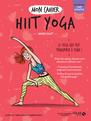 cover image of Mon cahier HIIT yoga